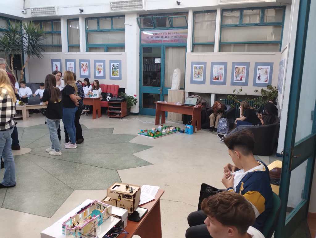 Târgul Regional de Știință CODE Kids Piatra Neamț 2023, la Biblioteca&nbsp;Județeană